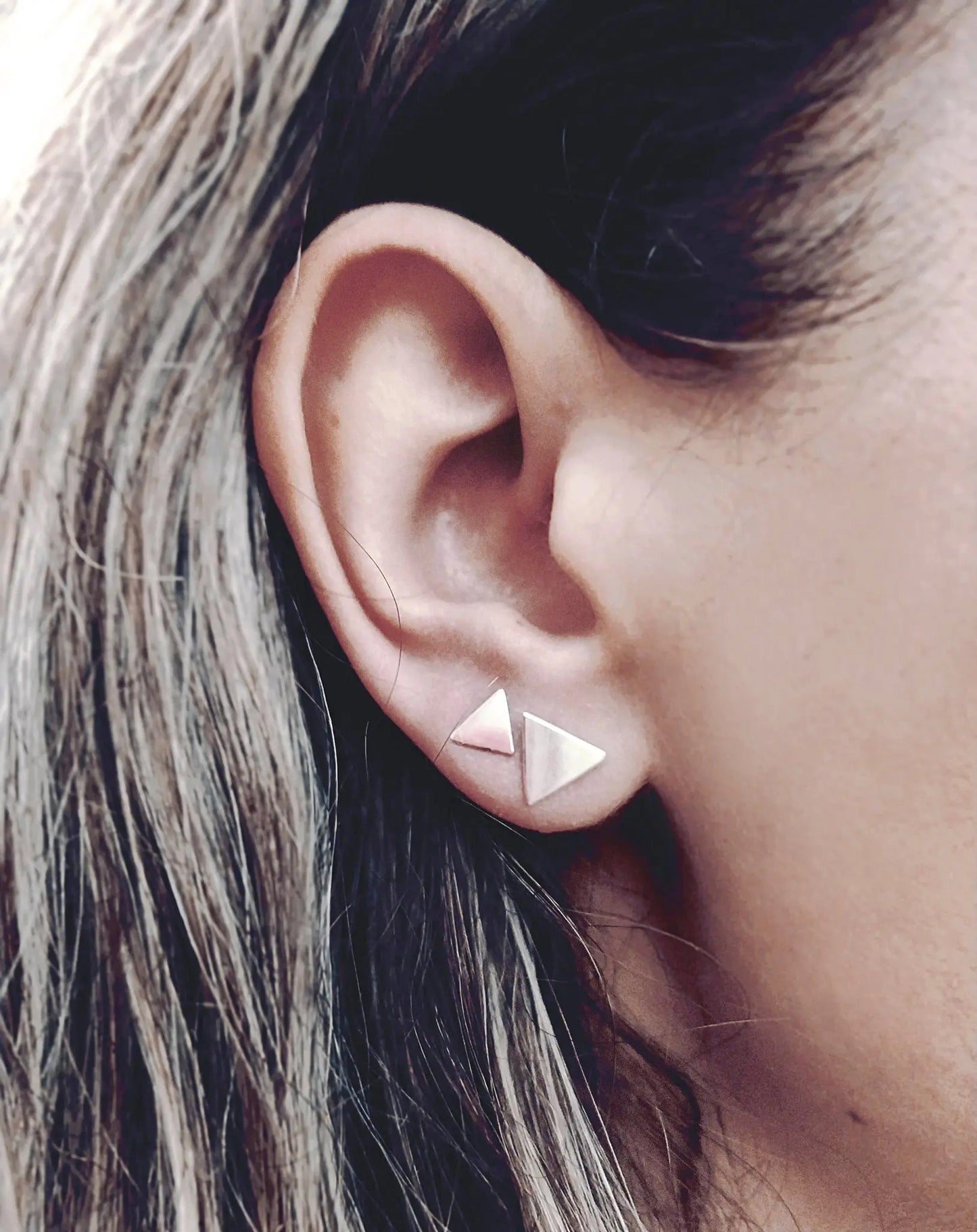 Ismene Triangle Earrings Mena.K Jewelry