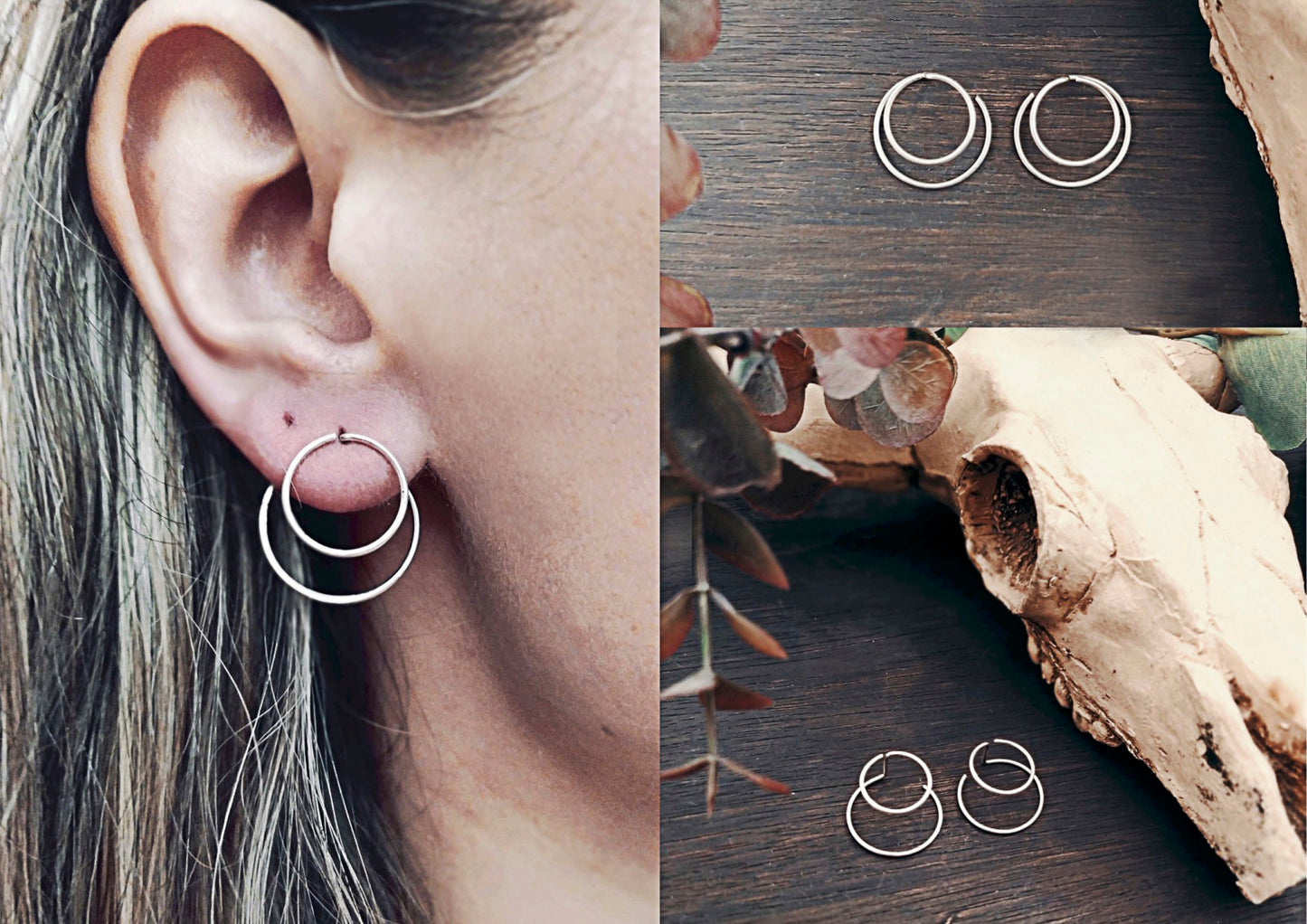 Epona Circle Earrings