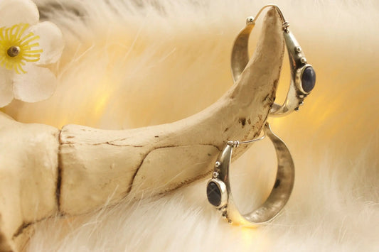 Satis Hoop Earrings Menaka Jewelry