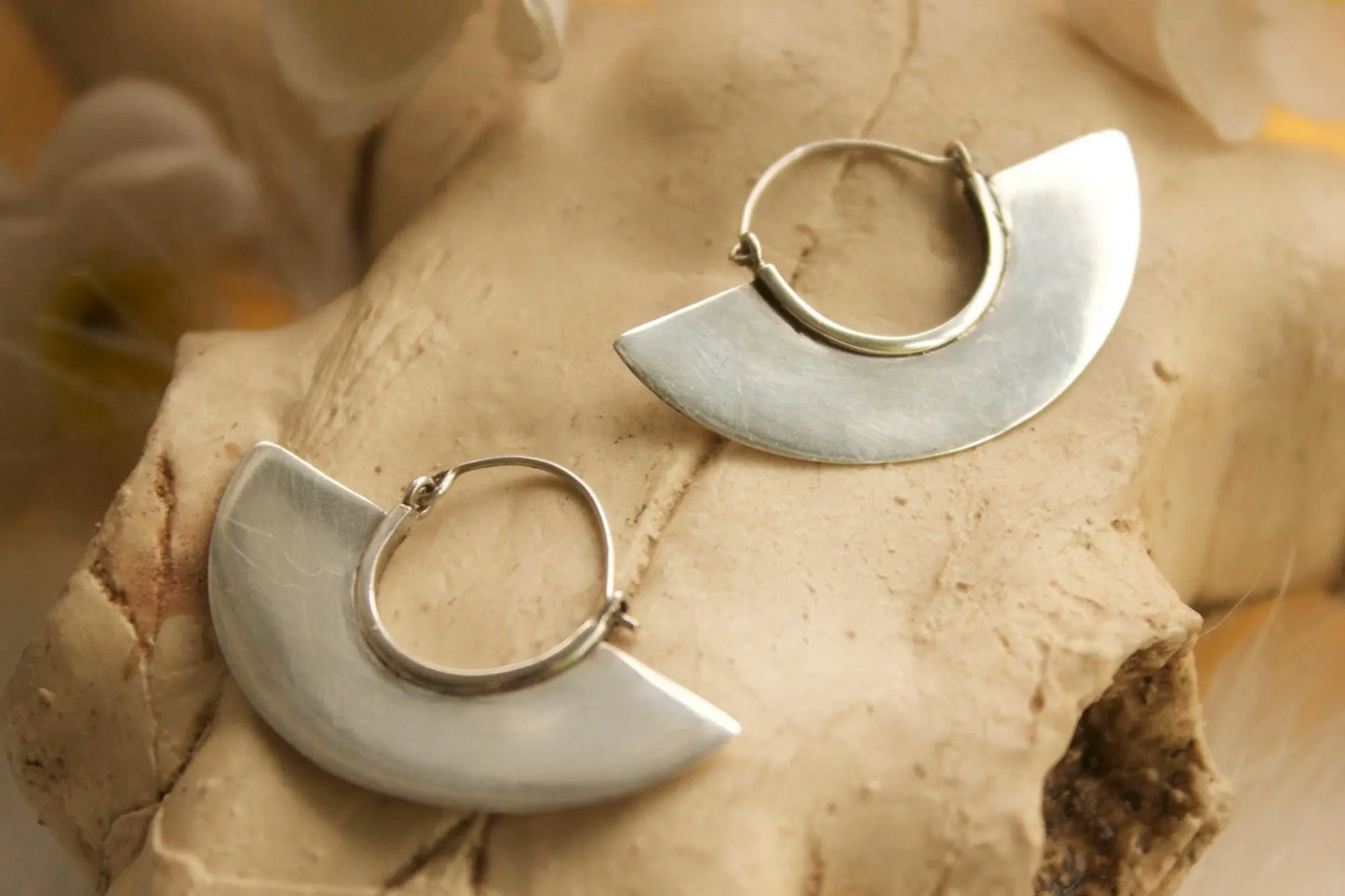 Oba Hoop Earrings Menaka Jewelry