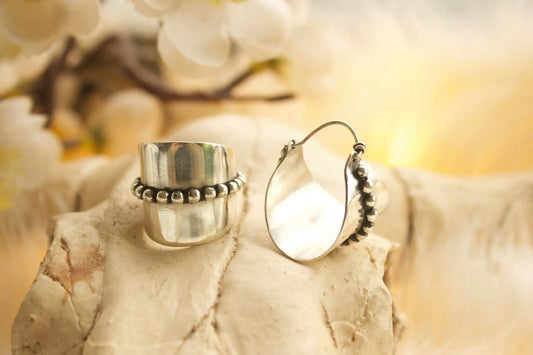 Freyja Hoop Earrings Menaka Jewelry