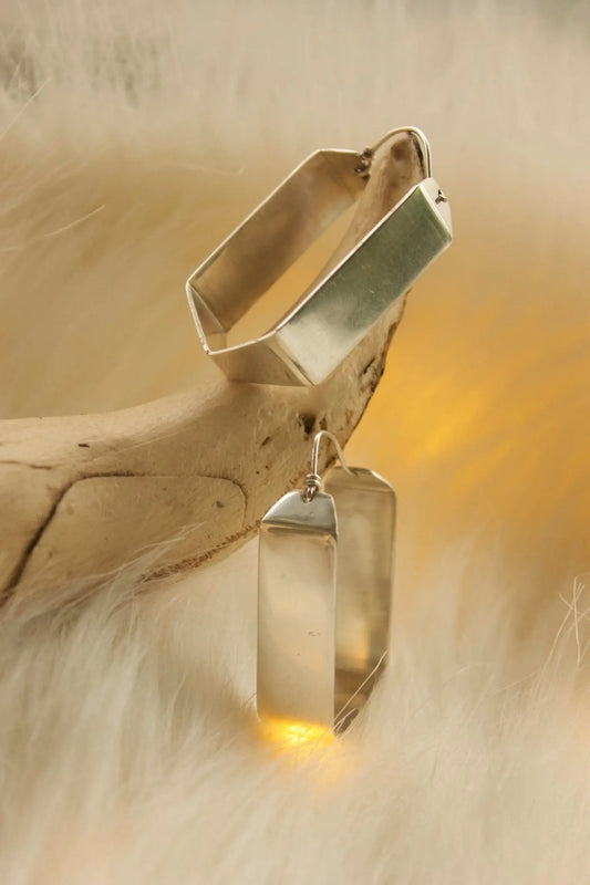 Oya Hoop Earrings Mena.K Jewelry