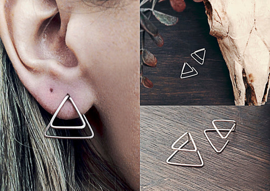 Epona Triangle Earrings